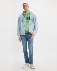 Slim Fit Jeans-Mid Blue