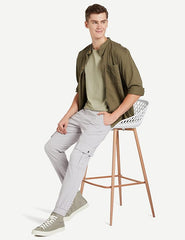 Off White Cargo Trouser