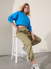 Green Cargo Trouser For Women