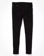 Ankle Fit Jet-Black Jeans
