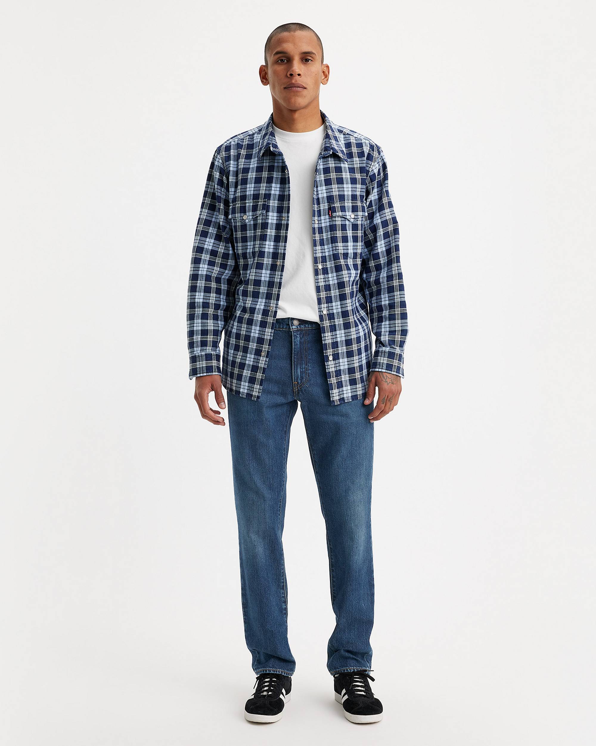 Basic Mid Blue Jean's