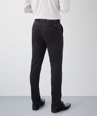 Casual Black Cotton Pant