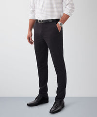 Casual Black Cotton Pant