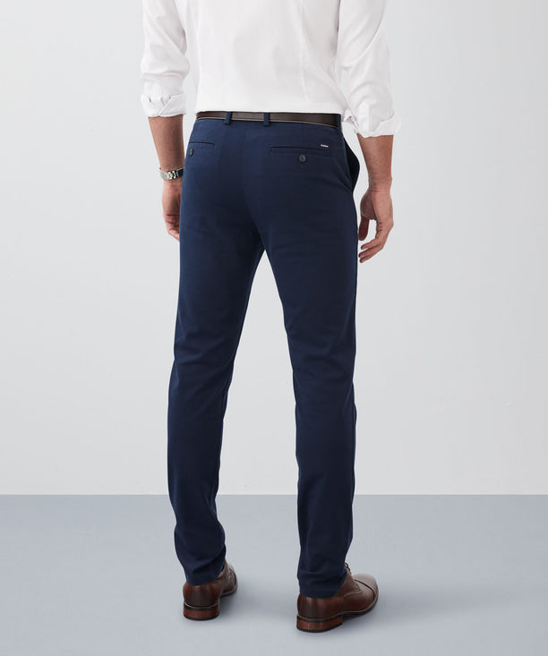 Navy Blue Cotton Pant
