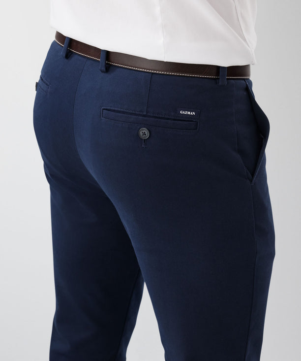 Navy Blue Cotton Pant