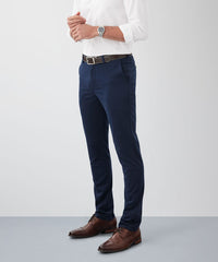 Navy Blue Cotton Pant