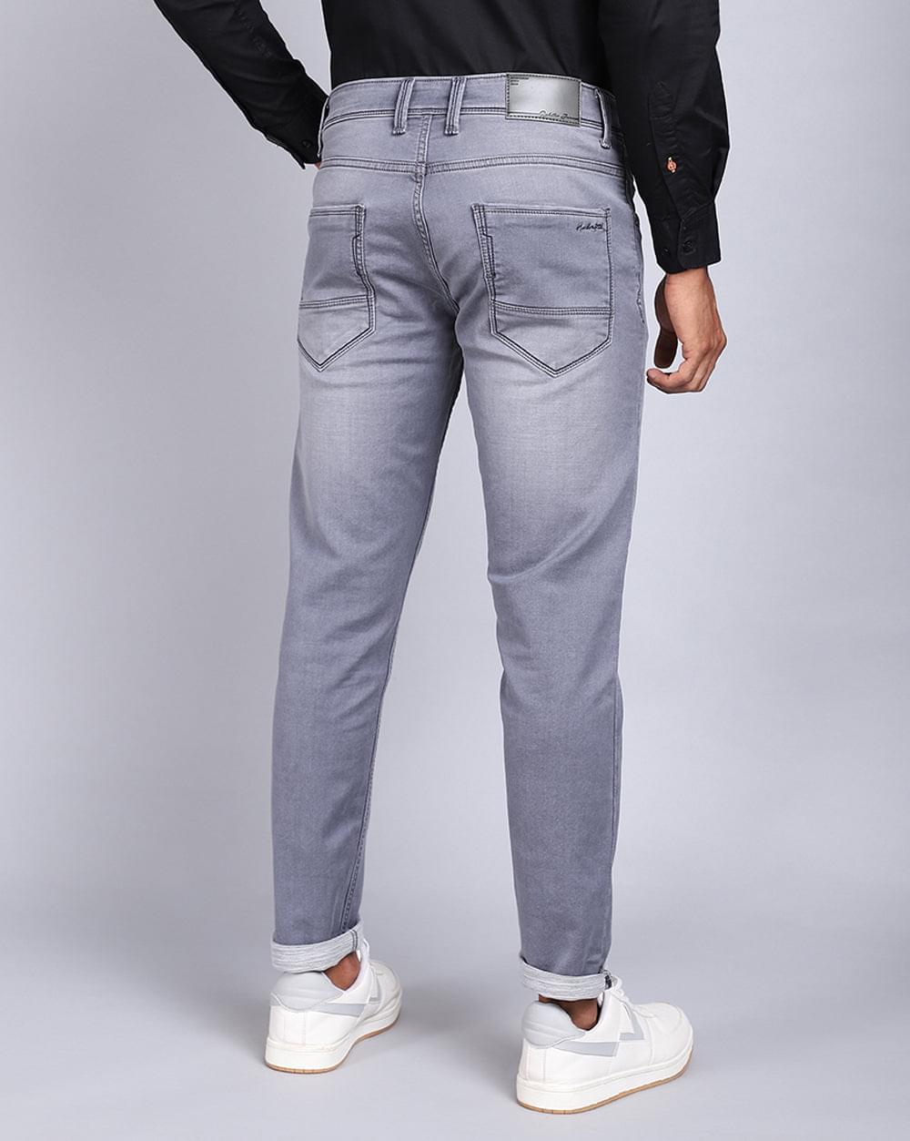 Men's Grey Jeans