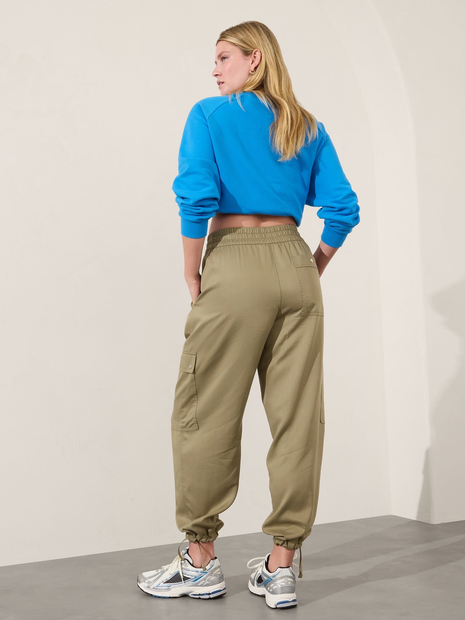Green Cargo Trouser For Women