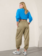 Green Cargo Trouser For Women