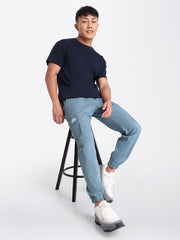 Sky Blue Cargo Trouser